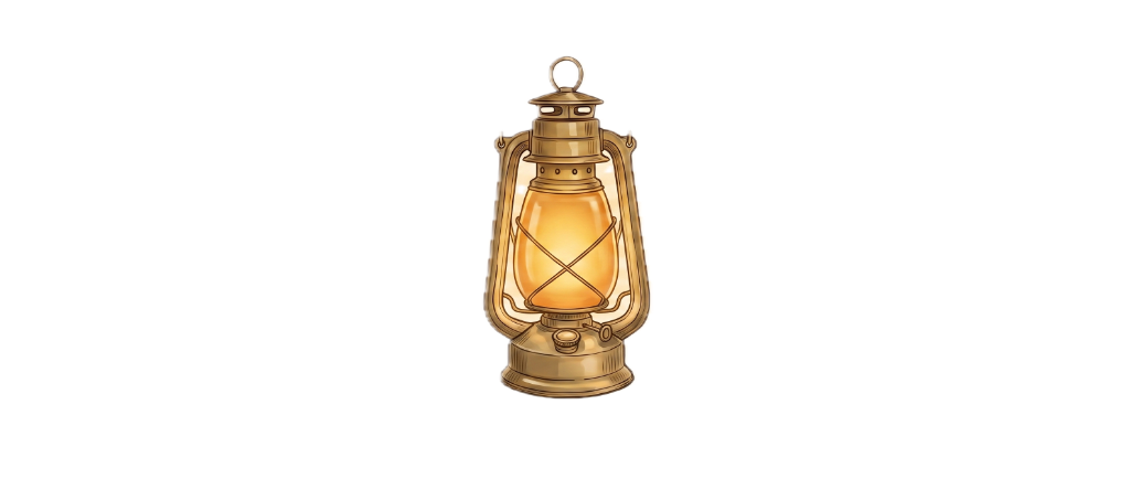 Watercolor lantern
